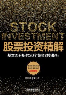 股票投資精解：基本面分析的30個黃金財務指標