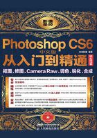 Photoshop CS6中文版从入门到精通（核心技法卷）：抠图、修图、Camera Raw、调色、锐化、合成