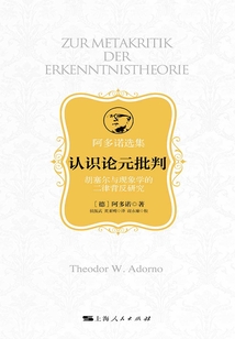 認(rèn)識(shí)論元批判:胡塞爾與現(xiàn)象學(xué)的二律背反