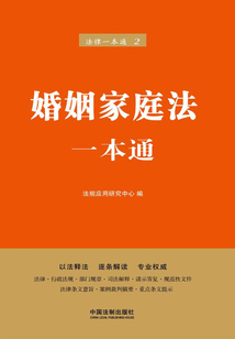 婚姻家庭法一本通（第六版）