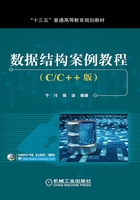 數據結構案例教程（C/C++版）在線閱讀