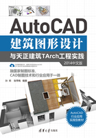 AutoCAD建筑图形设计与天正建筑TArch工程实践（2014中文版）在线阅读