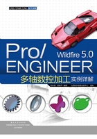 Pro/ENGINEER Wildfire 5.0多轴数控加工实例详解