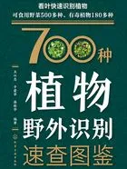 700种植物野外识别速查图鉴在线阅读