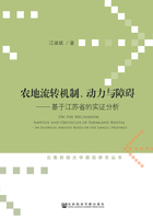 农地流转机制、动力与障碍：基于江苏省的实证分析在线阅读