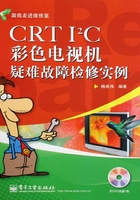 CRT I2C彩色电视机疑难故障检修实例