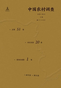 中國農(nóng)村調(diào)查（總第51卷 村莊類第20卷 黃河區(qū)域第1卷）