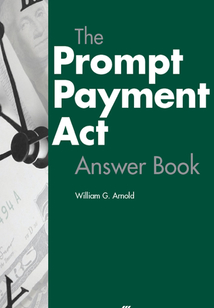 The Prompt Payment Act Answer Book