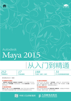 Maya 2015从入门到精通