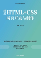 精通HTML+CSS网页开发与制作