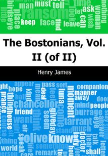 The Bostonians, Vol. II (of II)
