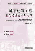 地下建筑工程课程设计解析与实例在线阅读