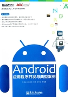 Android应用程序开发与典型案例在线阅读