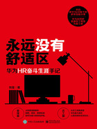 永遠沒有舒適區：華為HR奮斗生涯手記在線閱讀