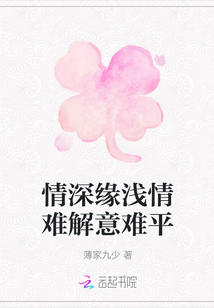 情深緣淺情難解意難平