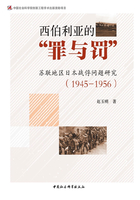 西伯利亚的“罪与罚”：苏联地区日本战俘问题研究：1945—1956在线阅读