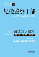 纪检监察干部普法知识题集（2022年版）在线阅读