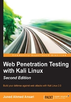 Web Penetration Testing with Kali Linux（Second Edition）在线阅读