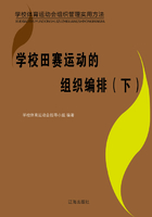 学校田赛运动的组织编排（下）（学校体育运动会组织管理实用方法）