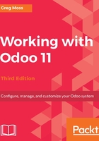 Working with Odoo 11（Third Edition）