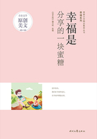 青春文学精品集萃丛书·幸福系列:幸福是分享的一块蜜糖在线阅读