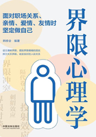 界限心理学：面对职场关系、亲情、爱情、友情时坚定做自己