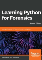 Learning Python for Forensics在线阅读