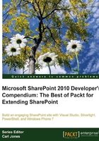 Microsoft SharePoint 2010 Developer’s Compendium：The Best of Packt for Extending SharePoint在线阅读