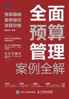 全面预算管理案例全解：预算编制、案例指引、流程控制在线阅读