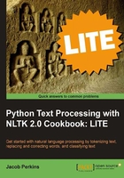 Python Text Processing with NLTK 2.0 Cookbook: LITE在线阅读