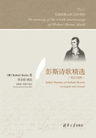 彭斯诗歌精选(英汉对照)在线阅读