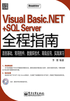 Visual Basic.NET+SQL Server全程指南在线阅读