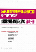 2018年管理类专业学位联考综合能力考试试题归类解析及知识点清单：逻辑分册在线阅读