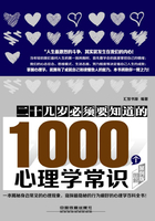 二十几岁必须要知道的1000个心理学常识（图解案例版）在线阅读