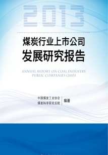 2013煤炭行業上市公司發展研究報告