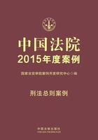 中国法院2015年度案例：刑法总则案例