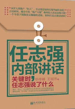 任志强内部讲话：关键时，任志强说了什么 封面