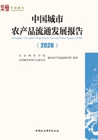 中国城市农产品流通发展报告（2020）在线阅读