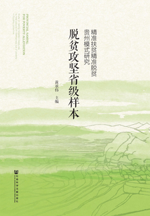 脱贫攻坚省级样本:精准扶贫精准脱贫贵州模式研究