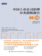 中国上市公司治理分类指数报告No.20（2021）在线阅读