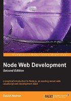 Node Web Development（Second Edition）在線閱讀