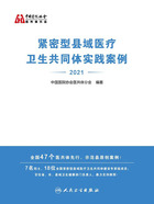 紧密型县域医疗卫生共同体实践案例（2021）