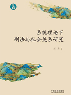 系统理论下刑法与社会关系研究在线阅读