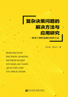 复杂决策问题的解决方法与应用研究：一种基于相似案例分析的方法