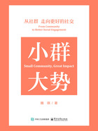 小群大势:从社群走向更好的社交在线阅读