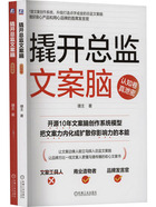 撬开总监文案脑:认知卷+实战卷(套书2册)在线阅读