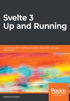 Svelte 3 Up and Running