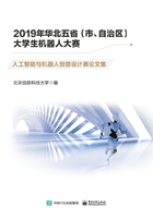 2019年华北五省(市、自治区)大学生机器人大赛:人工智能与机器人创意设计赛论文集