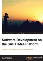 Software Development on the SAP HANA Platform在线阅读