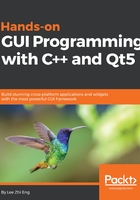 Hands-On GUI Programming with C++ and Qt5在线阅读